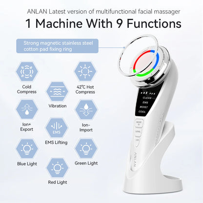 LumaTherapy™ Pro — Hot & Cold EMS Facial Lifting Wand