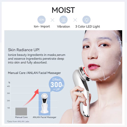 LumaTherapy™ Pro — Hot & Cold EMS Facial Lifting Wand