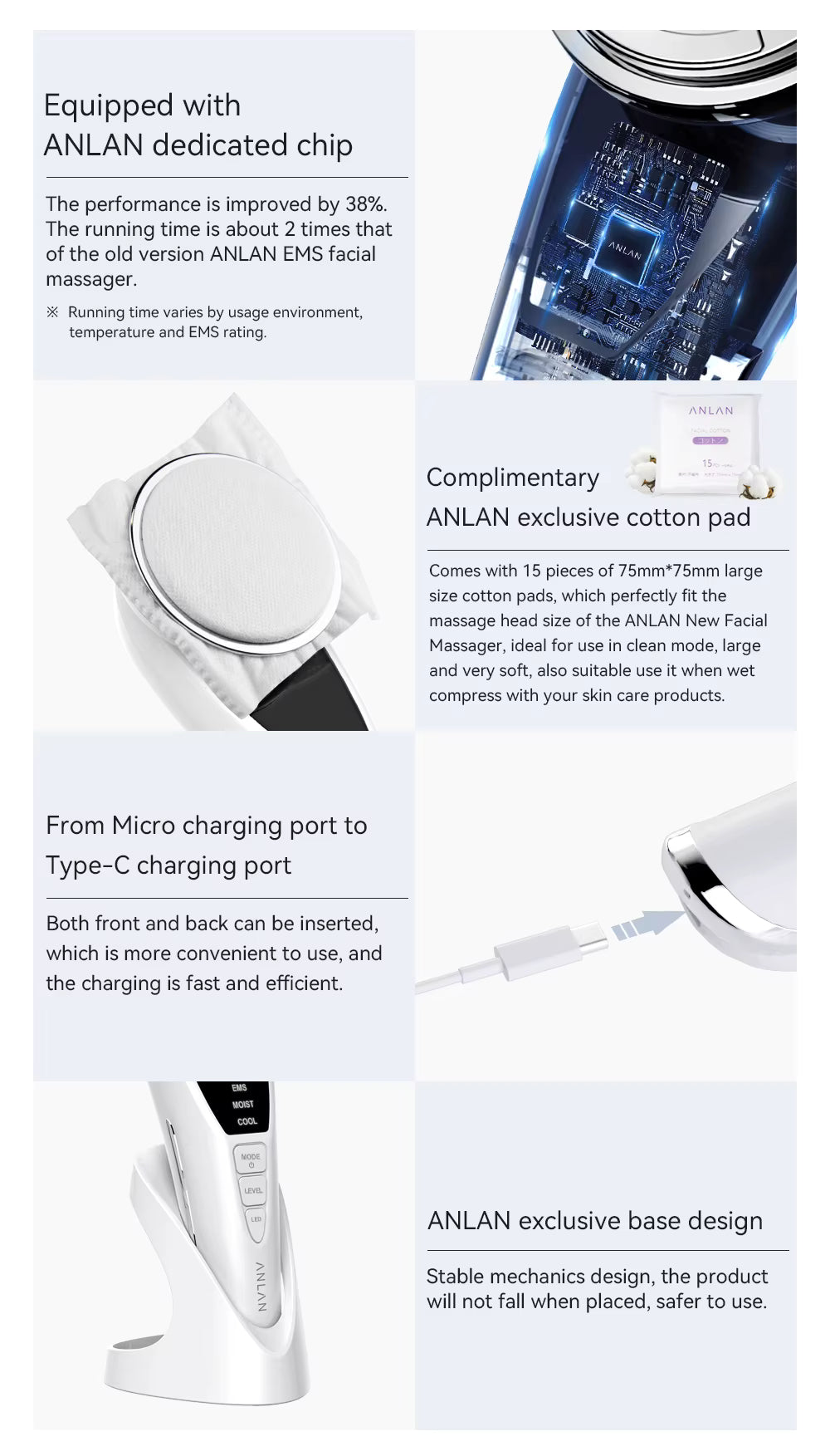 LumaTherapy™ Pro — Hot & Cold EMS Facial Lifting Wand