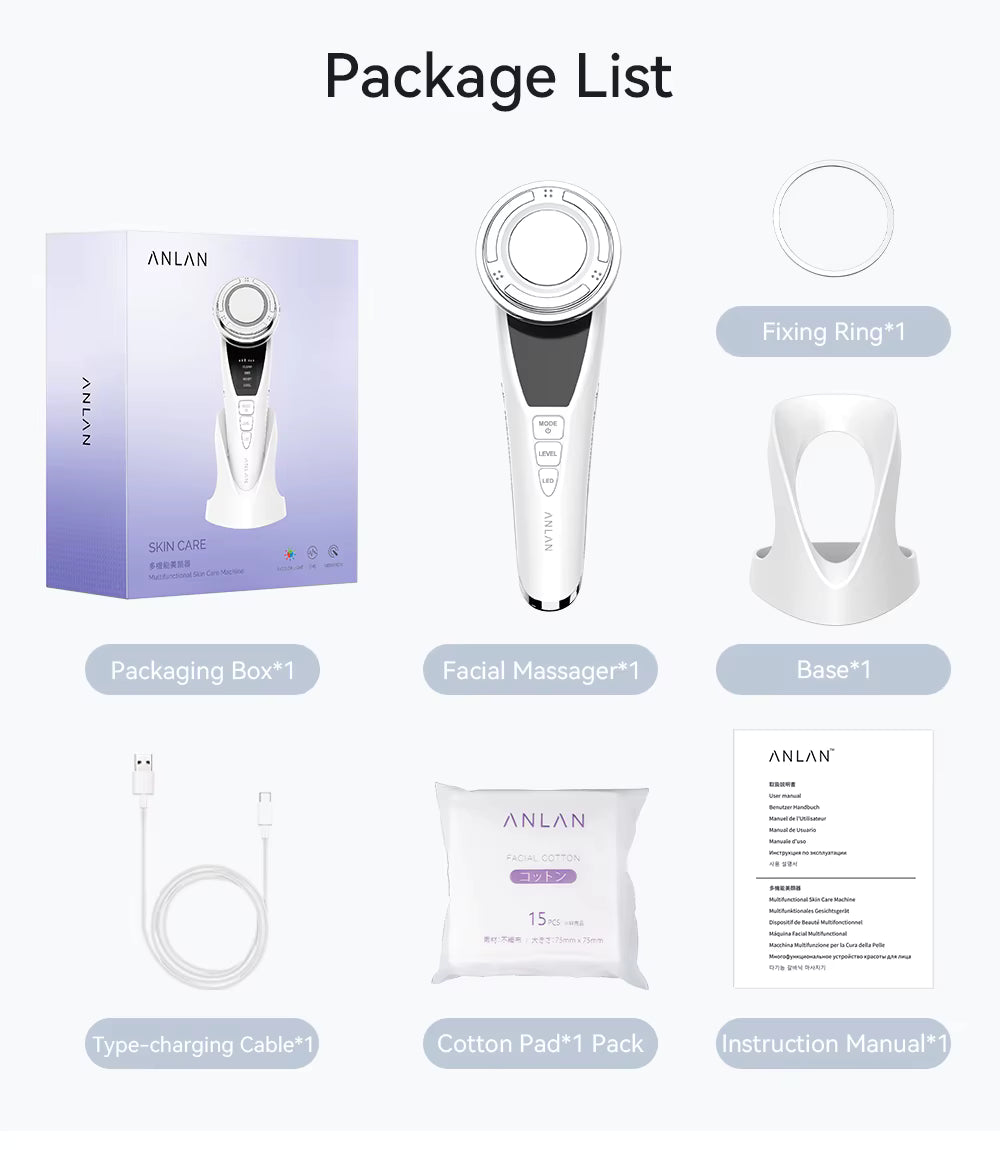 LumaTherapy™ Pro — Hot & Cold EMS Facial Lifting Wand