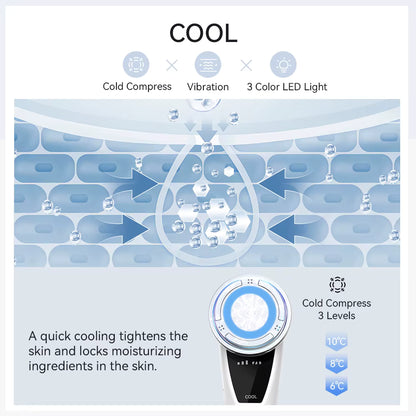 LumaTherapy™ Pro — Hot & Cold EMS Facial Lifting Wand