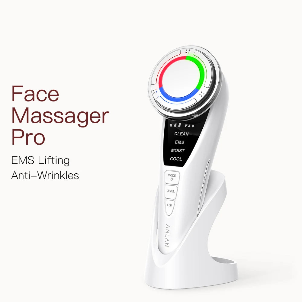 LumaTherapy™ Pro — Hot & Cold EMS Facial Lifting Wand