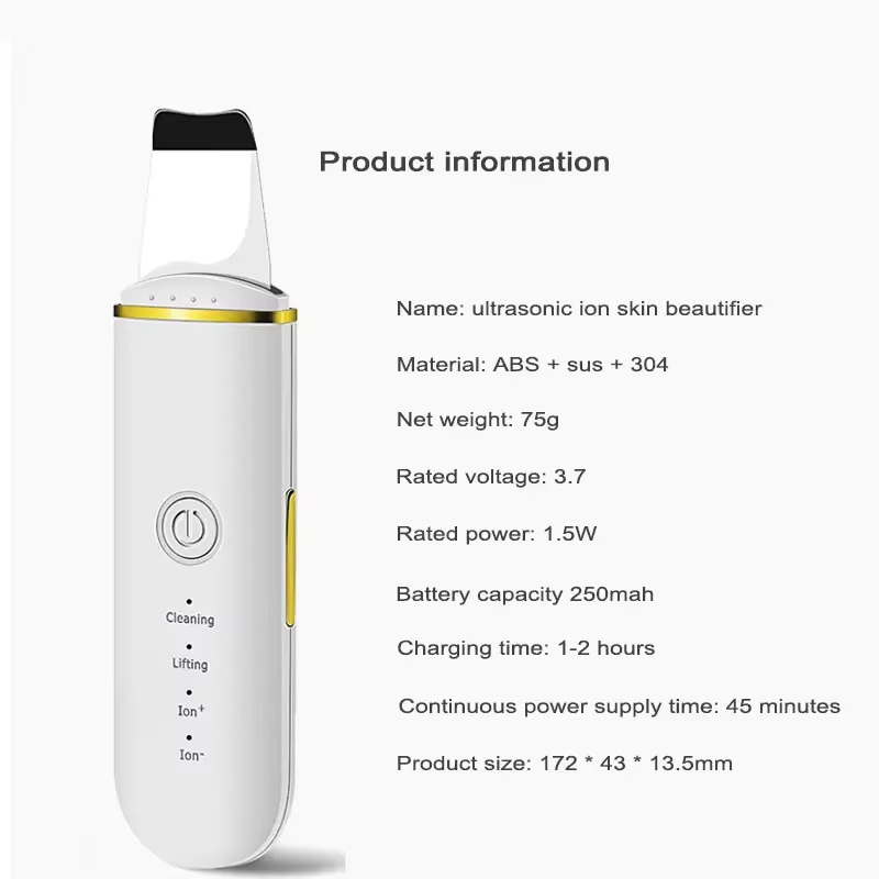 LumaSkin™ Ultrasonic Pore Scrubber & Blackhead Remover